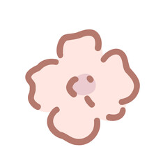 Kawaii Flower Cute Botanical Leaf Wildflower