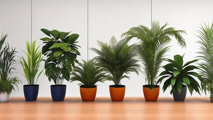 Transform Your Home with Our Indoor Plant Collection. Generative AI.