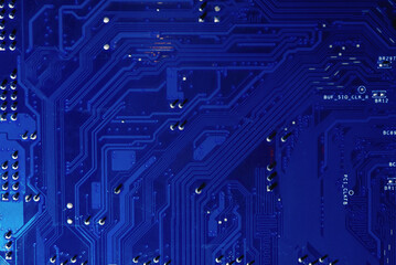 Electronic computer hardware technology.Circuit board.On the other hand Motherboard digital...