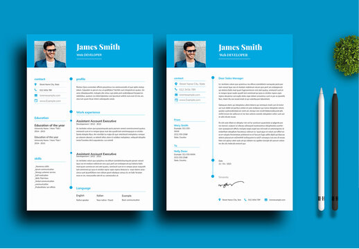 Resume Tamplate Layout