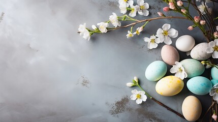 Easter Composition Background 