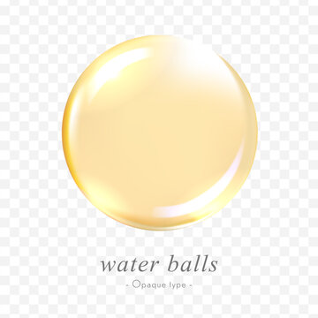 water balls vector data (Opaque type)
