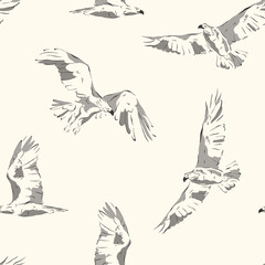 Wild Life Nature Pattern Seamless Boho Svg Wildflowers 