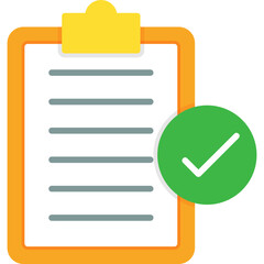 Fototapeta premium Checklist Icon