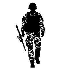 black and white of icon shape