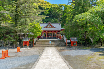 豊玉姫神社の風景