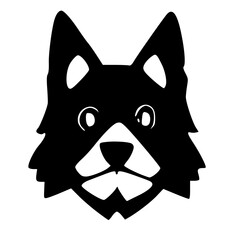 black dog icon