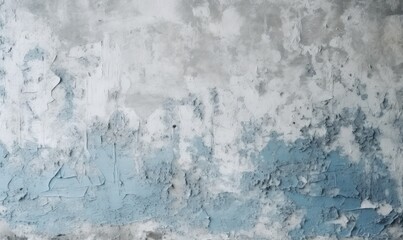 Obraz premium White blue gray concrete, grunge cement texture background, generative AI