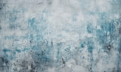 White blue gray concrete, grunge cement texture background, generative AI