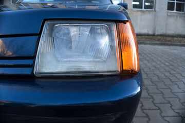 not new car headlights and taillights