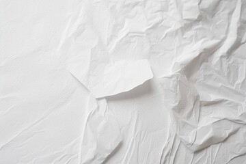 Obraz premium crumpled paper texture . Generative AI .