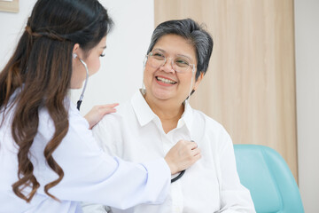 Fototapeta premium Doctor examination to patient.