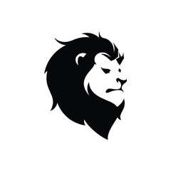 lion head vector logo design inspiration
