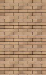 Obraz premium brown brick texture, stone wall background, vintage wallpaper
