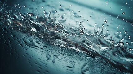 Splashing Splash Aqua water Generative AI