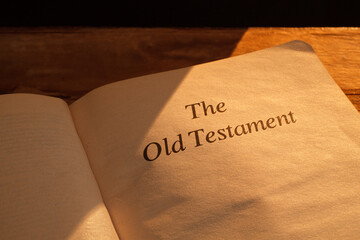 Title page of The Bible's Old Testament