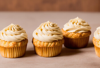 Weekend breakfast with homemade muffins.