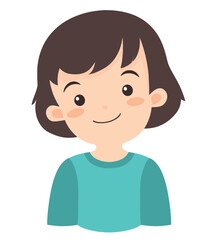 Cheerful children smiling