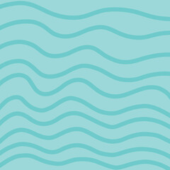 Tosca Green Abstract Line Wavy Stripes Background Art