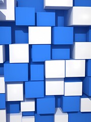 blue and white color of abstract background.