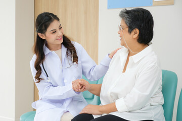 Fototapeta premium Doctor examination to patient.