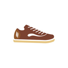 Icon shoe logo concept vector sneaker template