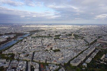Paris from the sky