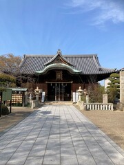Fototapeta premium 柿本神社 本殿