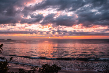 Fototapeta premium sunrise on the beach