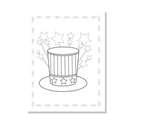 4th of July Coloring Pages