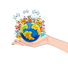 save your planet poster