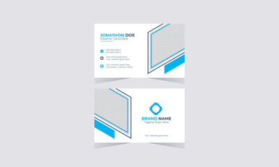 Corporate Modern Business Card Design 
Template Creative And Clean Business Card 
Name Card Visiting Card Simple Flat Vector
 Design Vector Illustration Print Template
 Clean Professional Business 