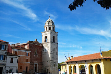 Fototapeta na wymiar Sirolo Kirche San Nicolo di Bari