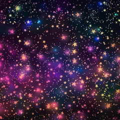 background with stars Ai