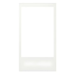 white blank photo frame