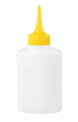 Oil or glue bottle isolated on transparent background