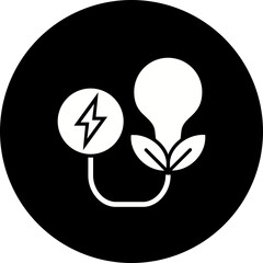 Production Glyph Inverted Icon