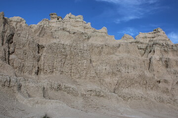 Fototapeta premium Badlands National Park in the sunset in South Dakota