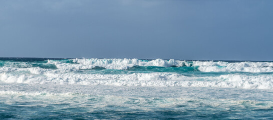 waves on the sea