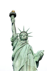 statue of liberty isolated	

