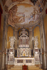 Fototapeta na wymiar Basilika der Heiligen Justina am Prato della Valle