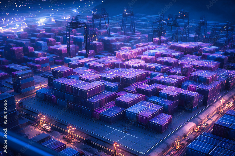 Poster leverage advanced digital solutions for precise, real-time monitoring of global logistics networks.