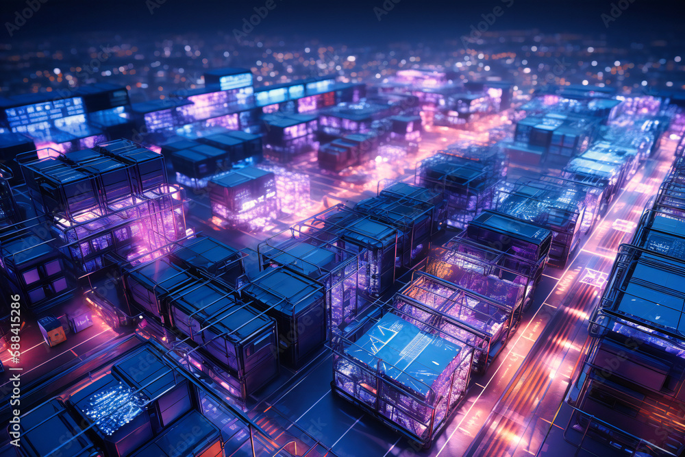 Aufkleber leverage advanced digital solutions for precise, real-time monitoring of global logistics networks.