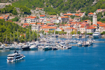 Fototapeta na wymiar Skradin, Dalmatien, Kroatien