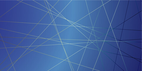 A colorful Abstract luxury  geometric random chaotic lines with many squares and triangles shape background.