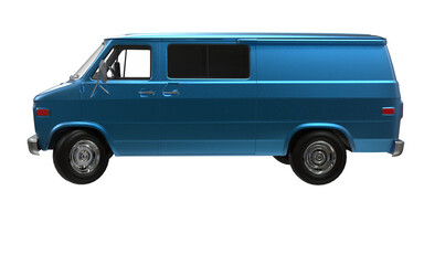  van isolated on Transparent background