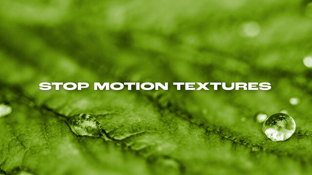 Cool Stop Motion Texture Titles