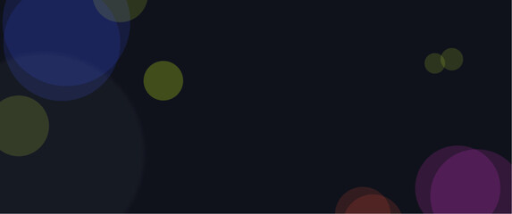 Modern bokeh blurry background design, blurry circles with bokeh style. Good for background, card, graphical assets.