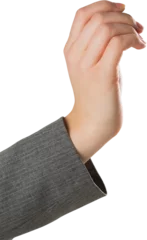 Gordijnen Close-up of human hand © vectorfusionart