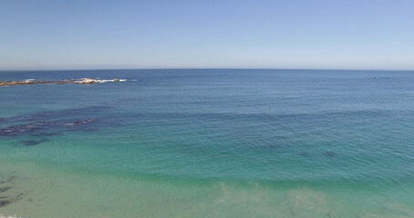 Fototapeta premium Idyllic view of sea